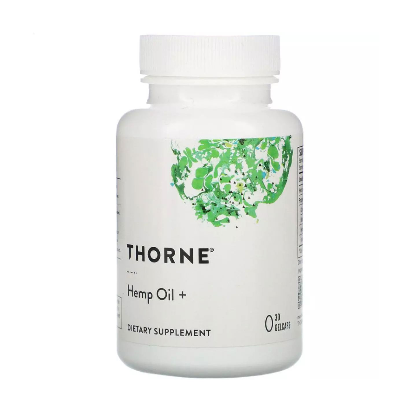 

Конопляна олія Thorne Research Hemp Oil, 30 капсул