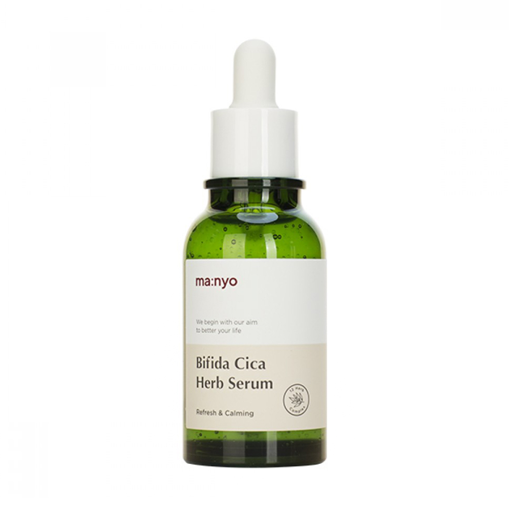 

Уцінка! Заспокійлива сироватка для обличчя Manyo Bifida Cica Herb Serum з комплексом центели і біфідобактеріями, 50 мл