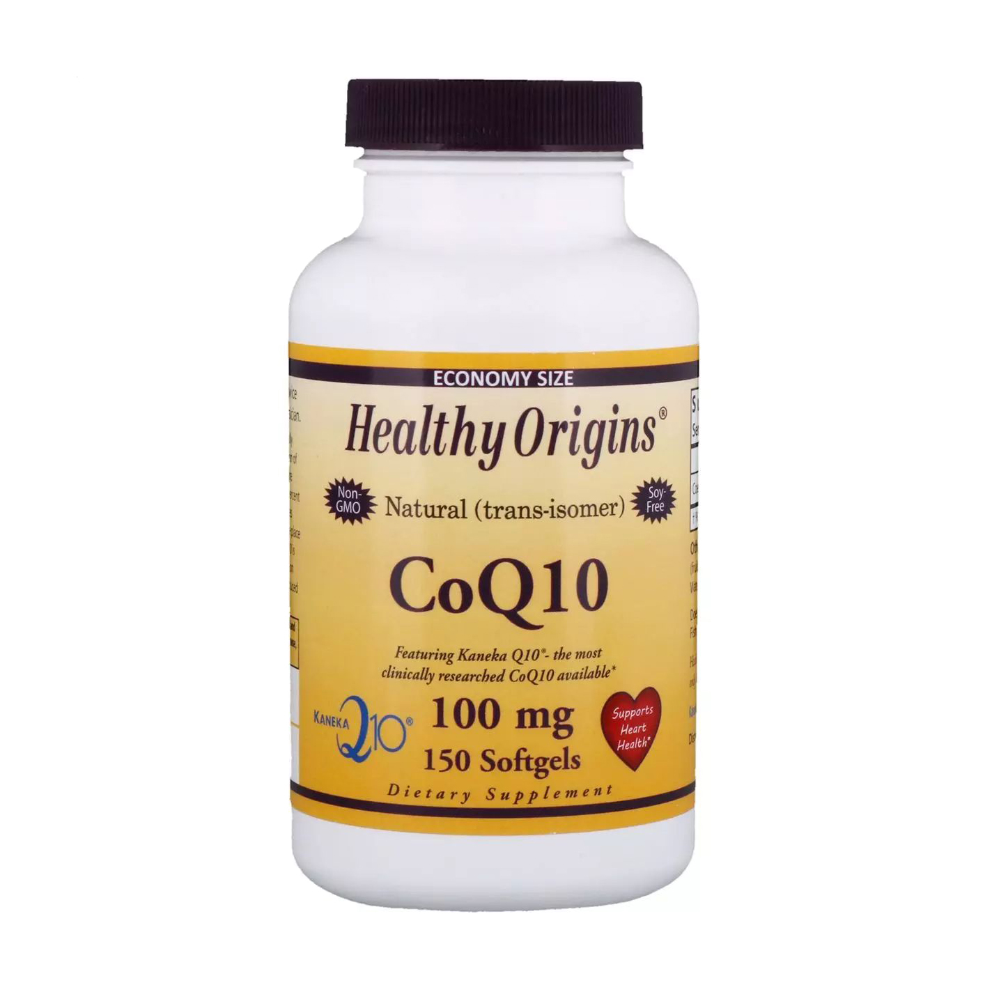 

Коензим Q10 Healthy Origins Coenzyme Q10, 100 мг, 150 желатинових капсул