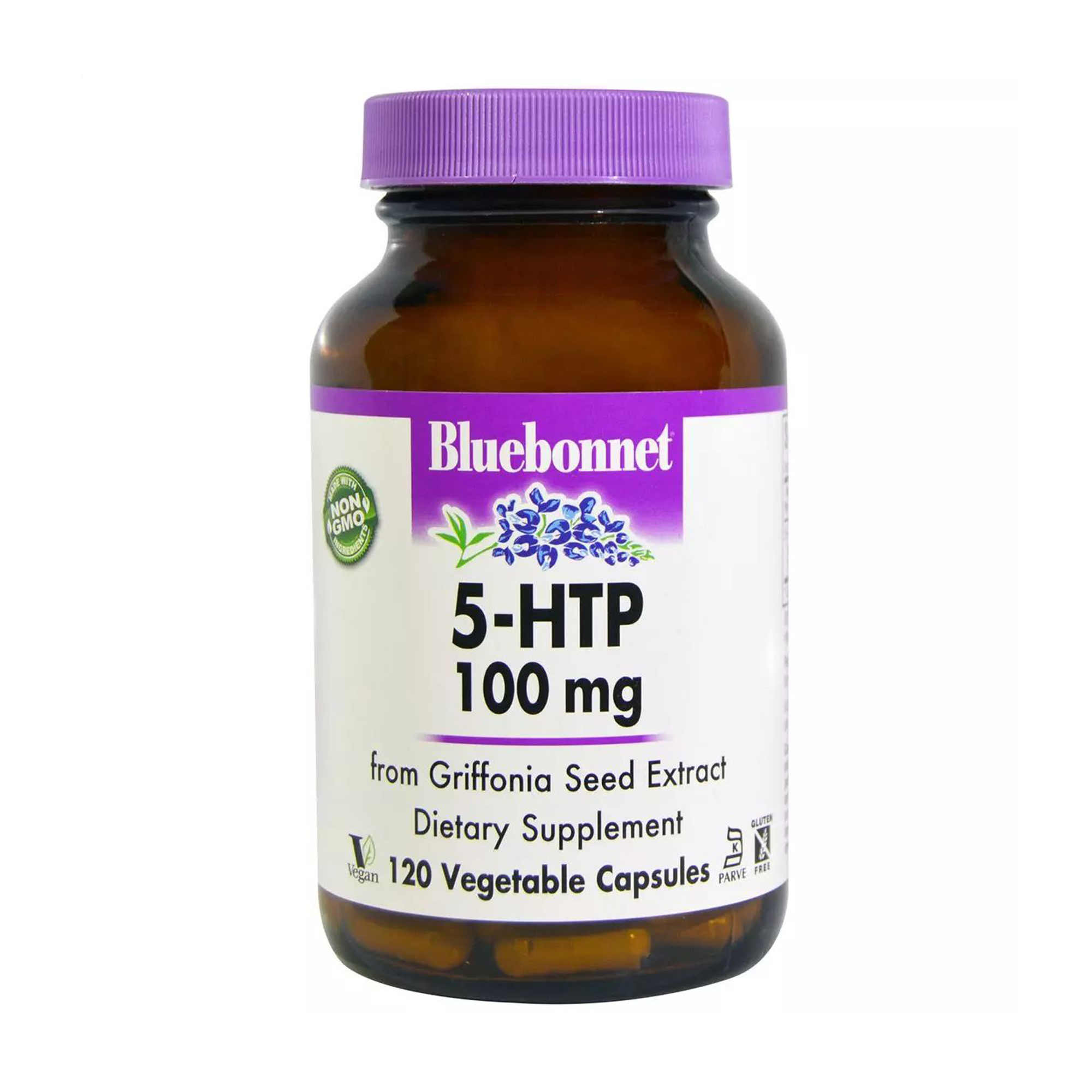 

Гідроксітріптофан Bluebonnet Nutrition 5-HTP 100 мг, 120 капсул