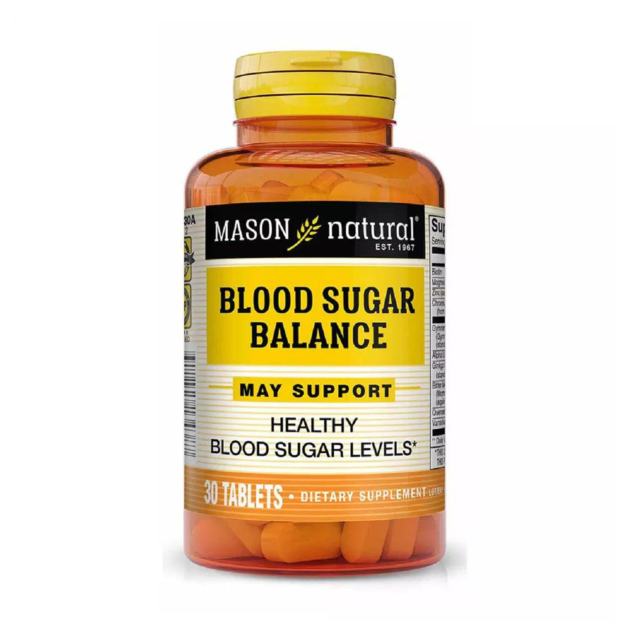 

Уцінка! Баланс цукру в крові Mason Natural Blood Sugar Balance, 30 таблеток