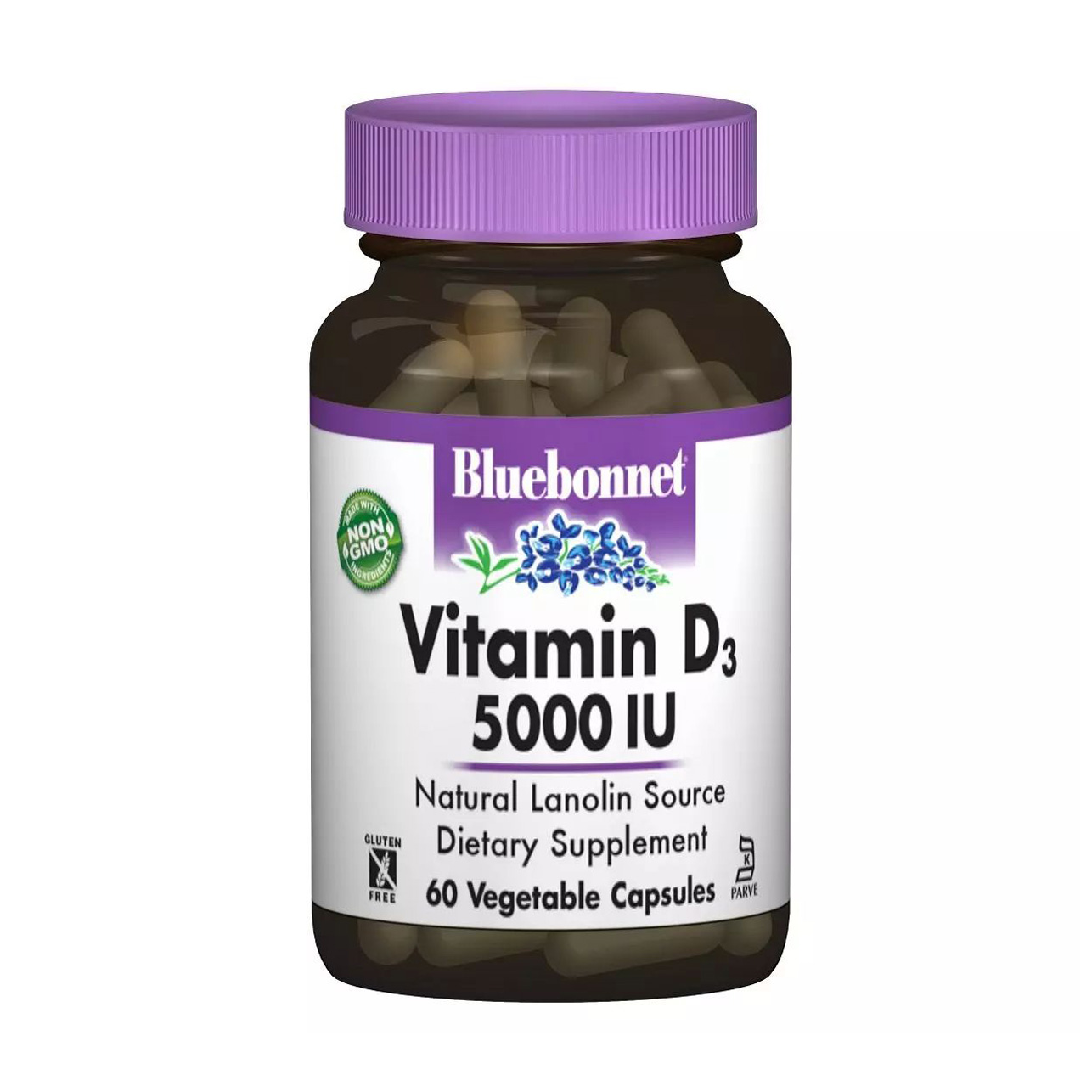 

Уцінка! Вітамін Д3 Bluebonnet Nutrition Vitamin D3 5000 МО, 60 капсул