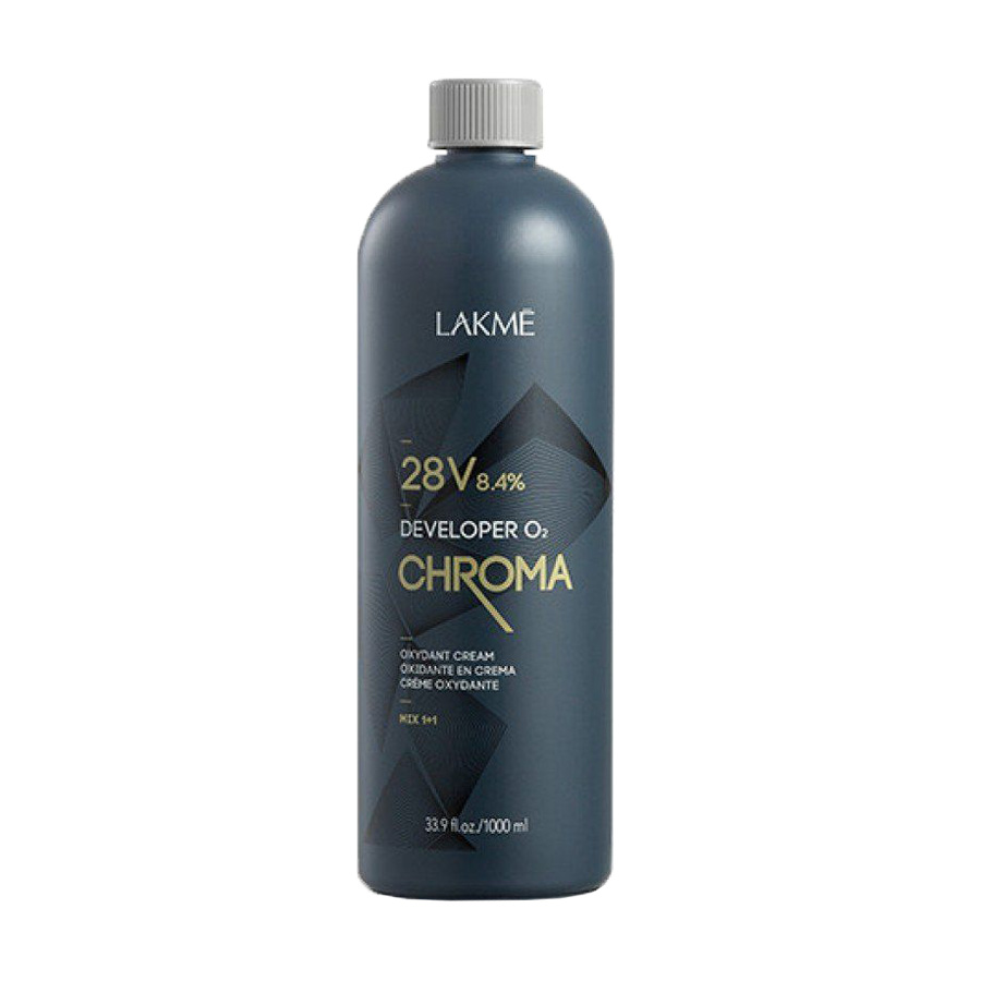 

Крем-окислювач для фарби Lakme Chroma Developer O2 28V (8.4%), 1 л