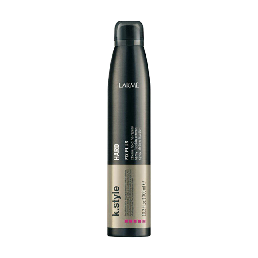 

Лак-спрей для волосся Lakme K.Style Hard Fix Plus Xtreme Hold Spray екстра сильна фіксація, 300 мл