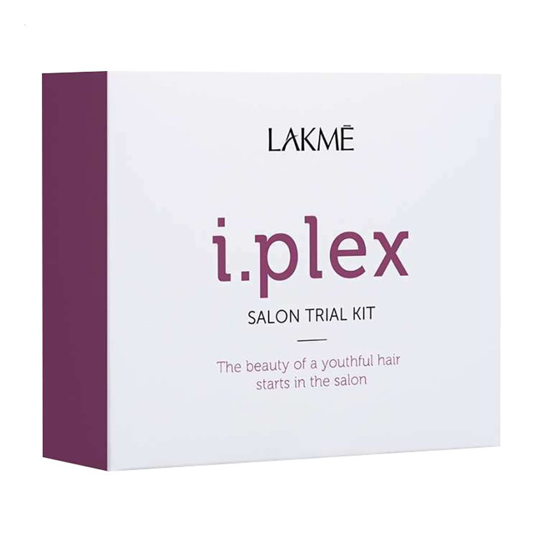 

Уцінка! Пробний салонний набір для відновлення волосся Lakme I.Plex Salon Trial Kit, 4 предмети