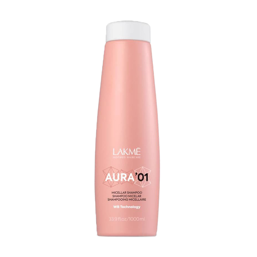 

Уцінка! Міцелярний шампунь для волосся Lakme Aura '01 Micellar Shampoo, 1 л