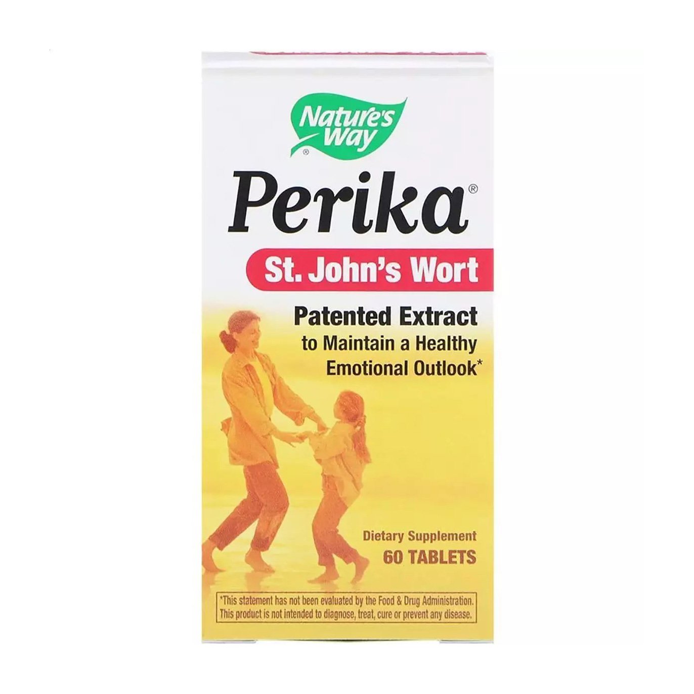 

Екстракт звіробою Nature's Way Perika St. John's Wort Patented Extract, 60 таблеток