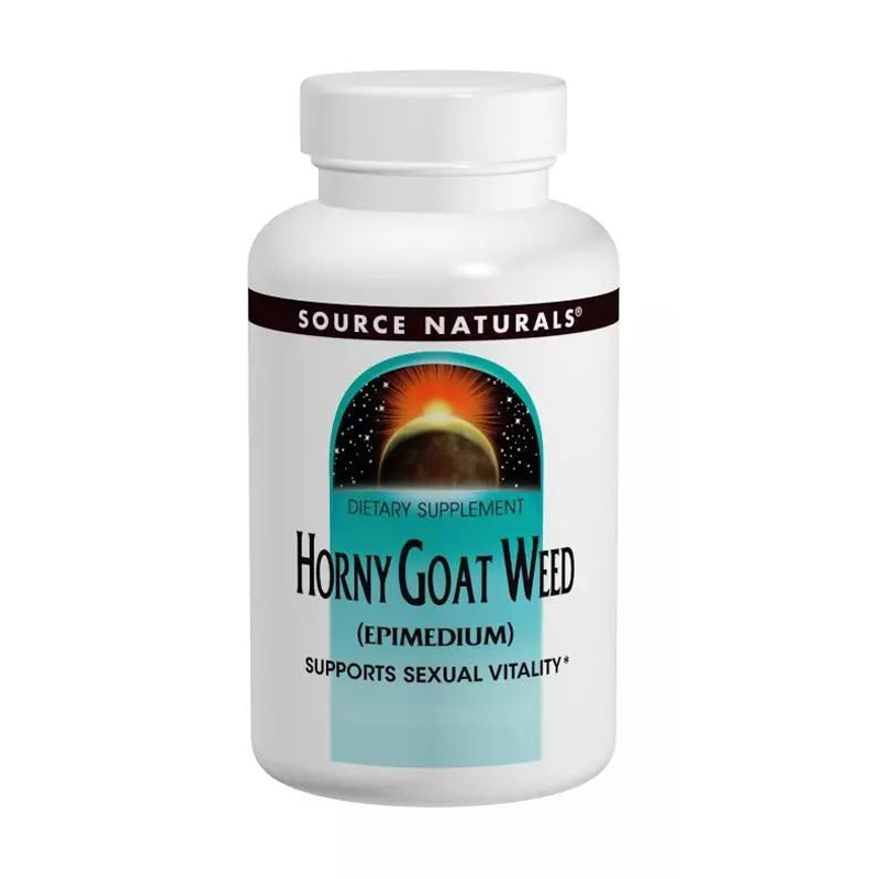 

Горянка крупноцвіткова Source Naturals Horny Goat Weed 1000 мг, 30 таблеток