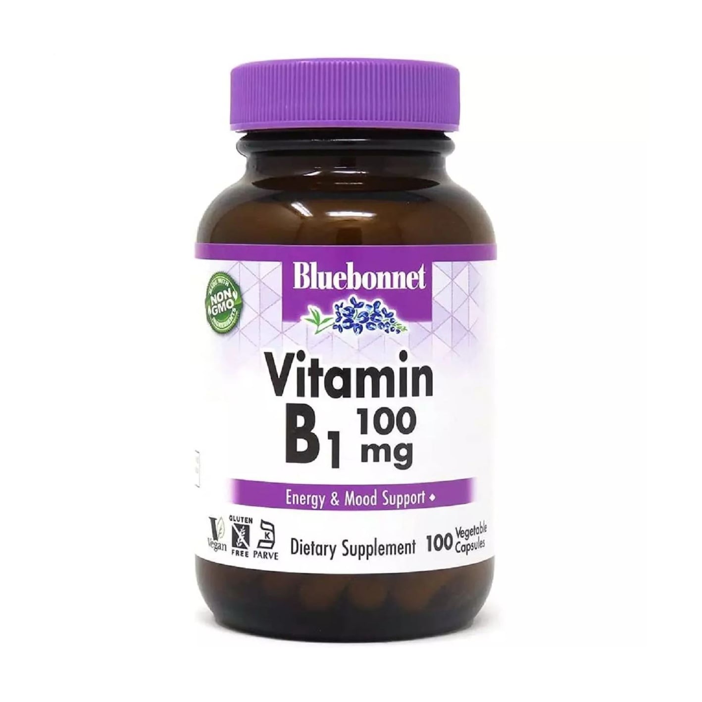 

Вітамін B1 Bluebonnet Nutrition Vitamin B1, 100 мг, 100 капсул