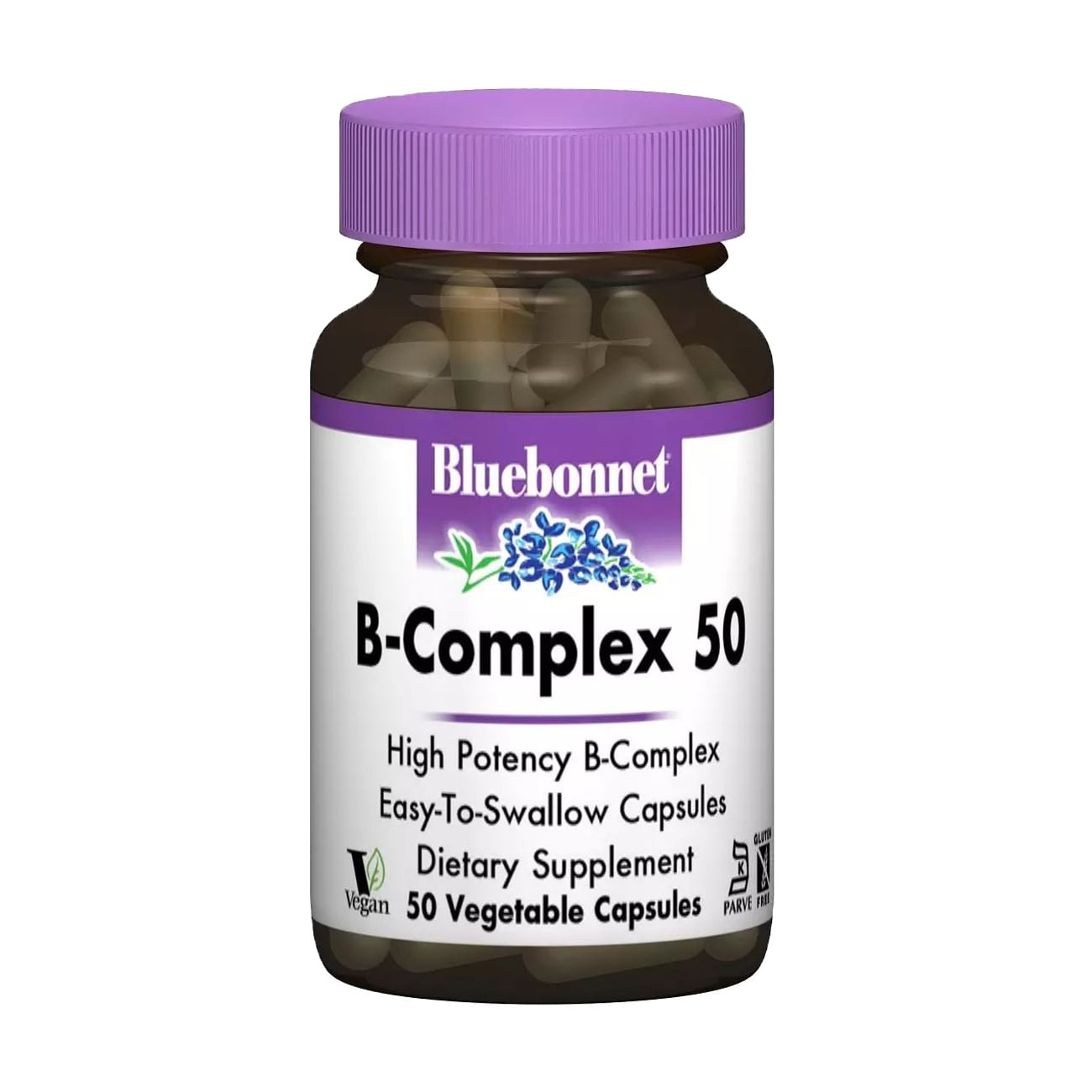 

B-Комплекс 50 Bluebonnet Nutrition B-Complex, 50 капсул
