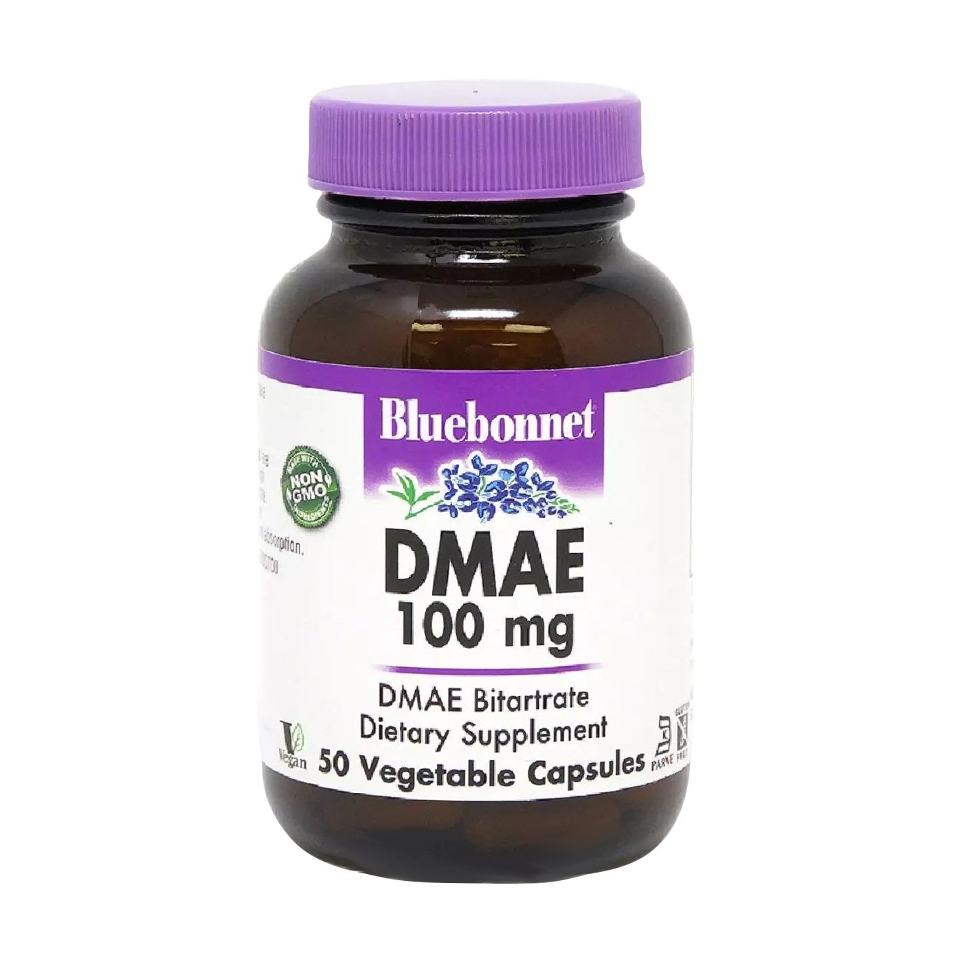 

Диметиламіноетанол Bluebonnet Nutrition DMAE 100 мг, 50 вегетаріанських капсул
