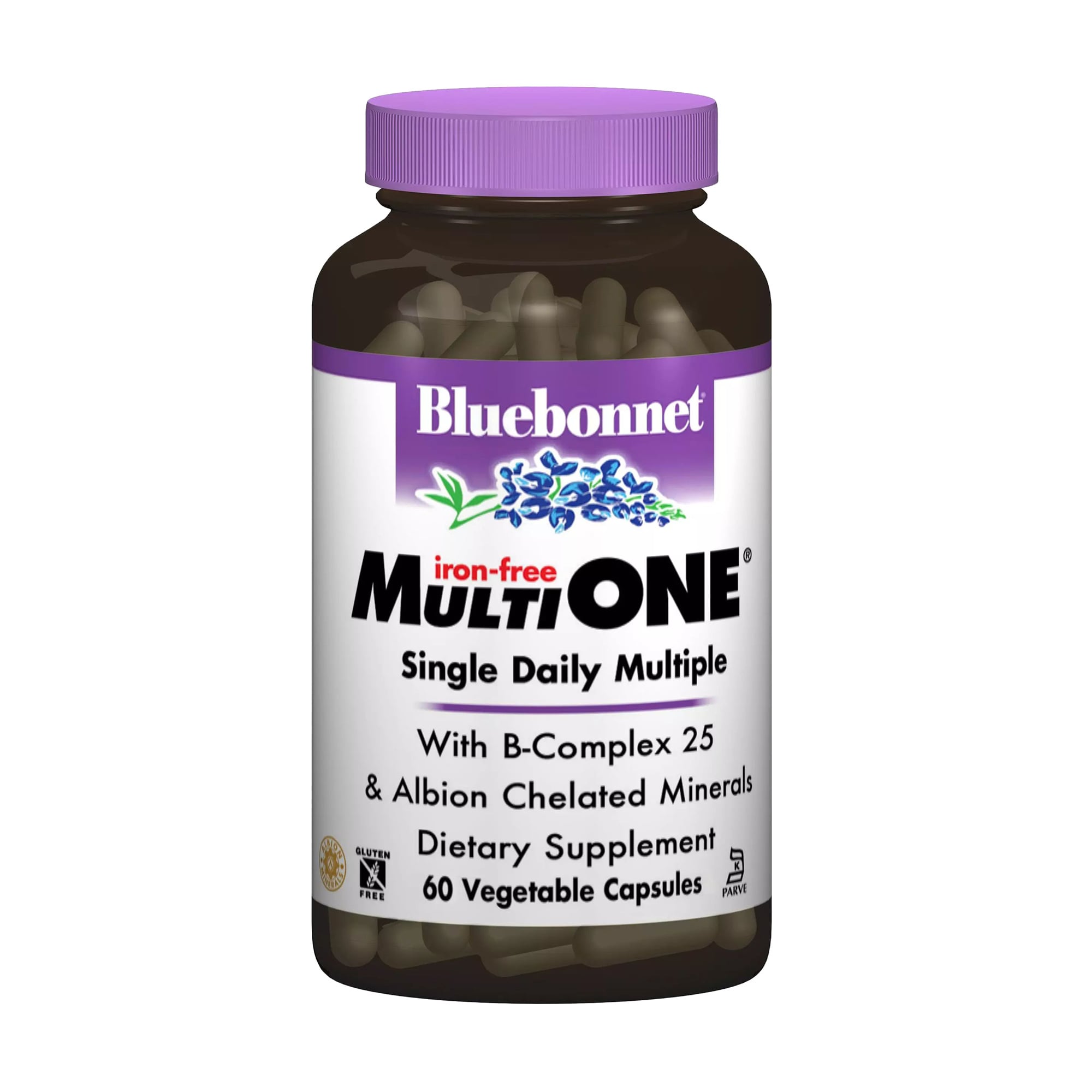 

Мультивітаміни Bluebonnet Nutrition Multi One Iron-Free без заліза, 60 капсул