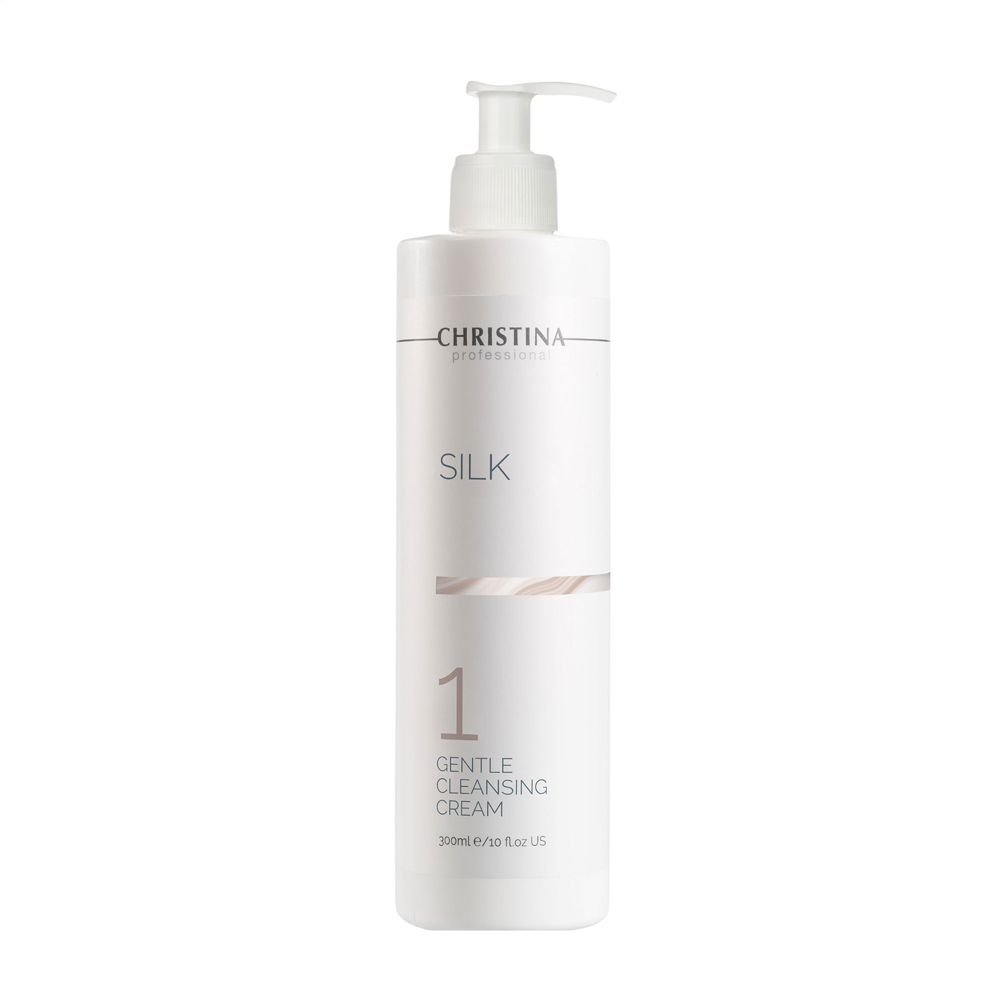 

М'який очищувальний крем для обличчя Christina Silk Gentle Cleansing Cream, 300 мл