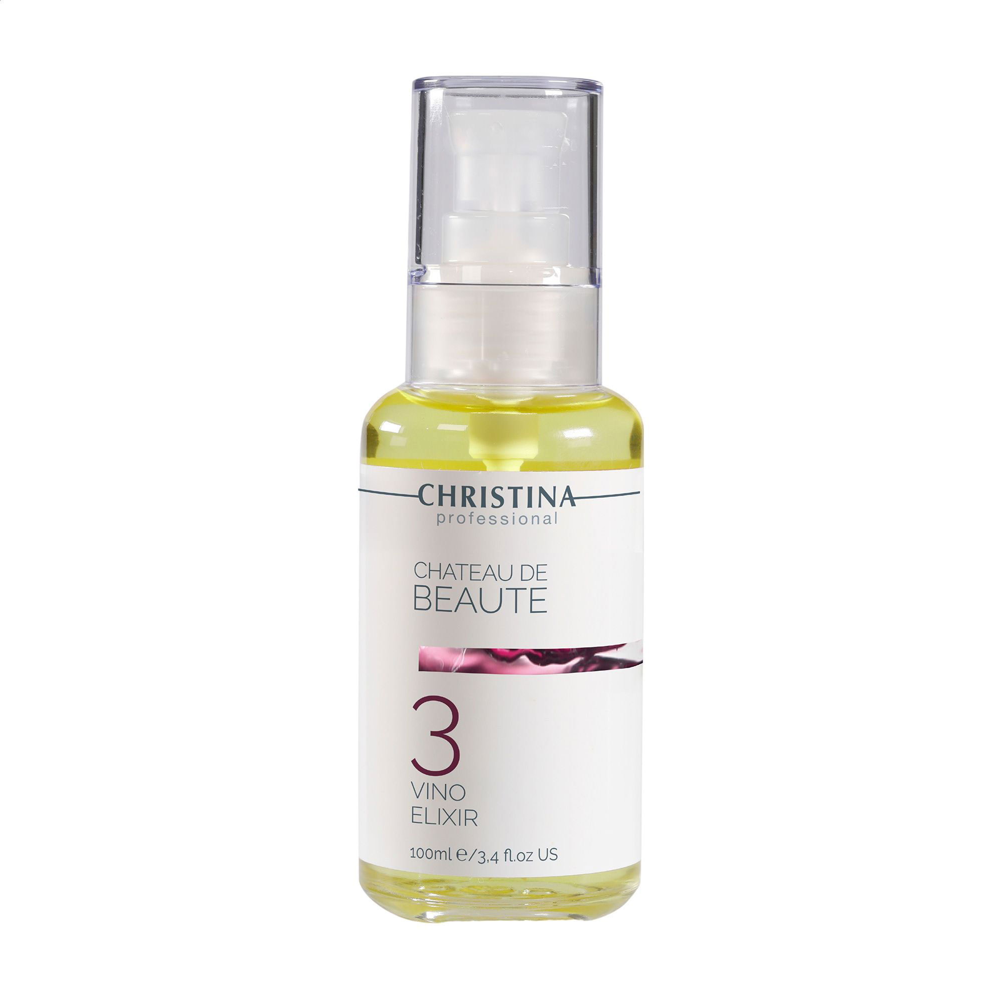 

Уцінка! Олія-еліксир для обличчя Christina Chateau de Beaute Vino Elixir Step 3, 100 мл