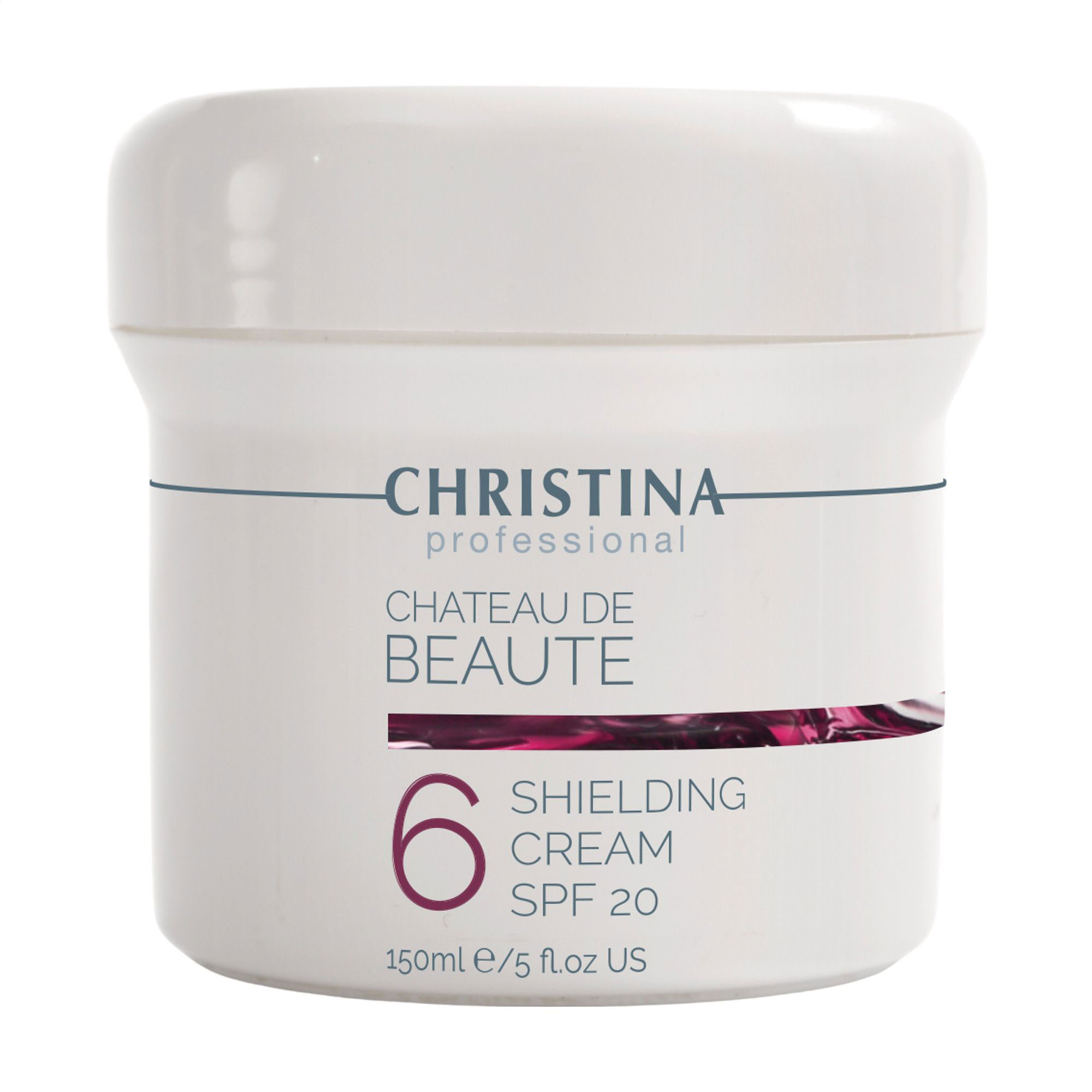 

Уцінка! Захисний крем для обличчя Christina Chateau de Beaute Shielding Cream Step 6 SPF 20, 150 мл