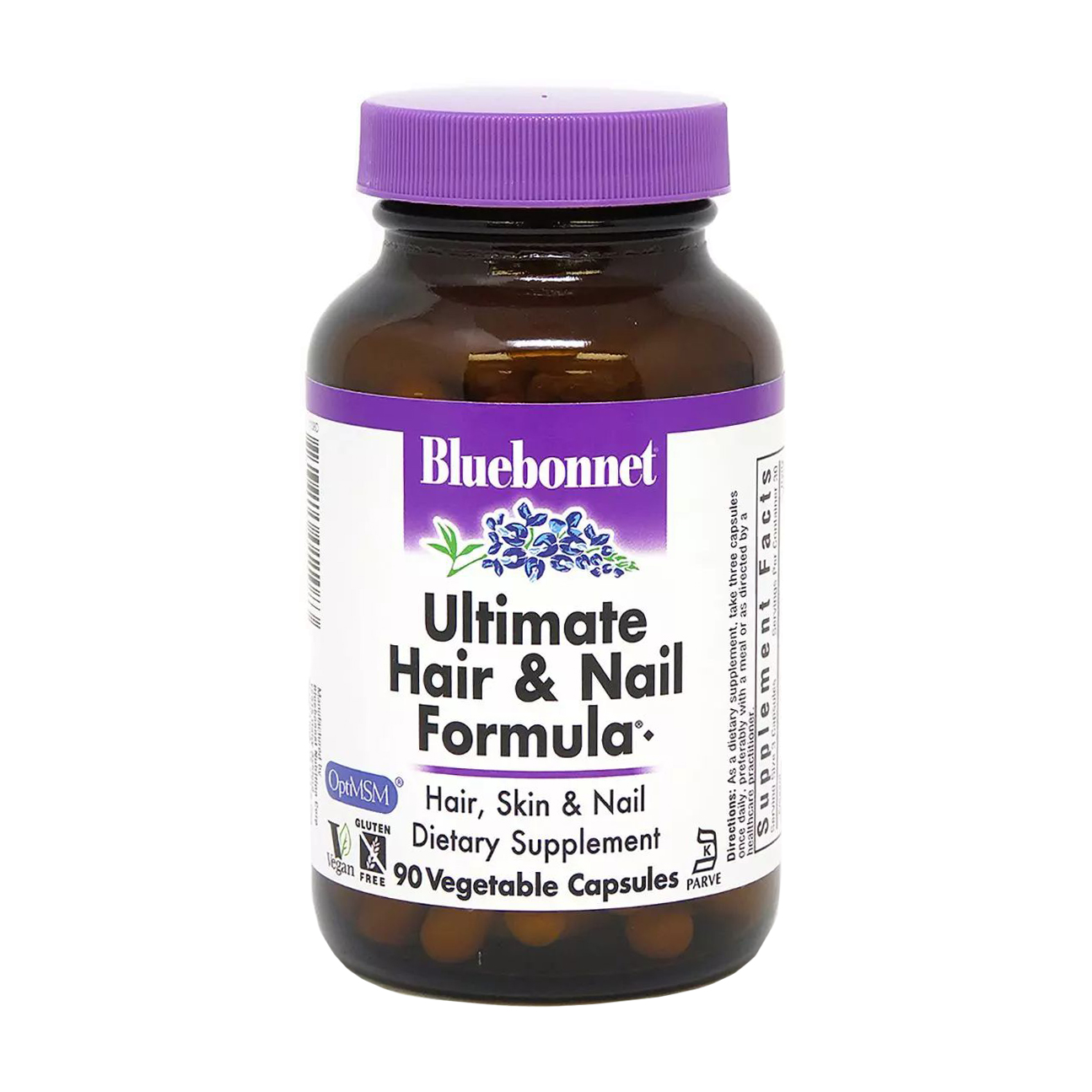 

Остаточна формула для волосся та нігтів Bluebonnet Nutrition Ultimate Hair & Nail Formula, 90 капсул
