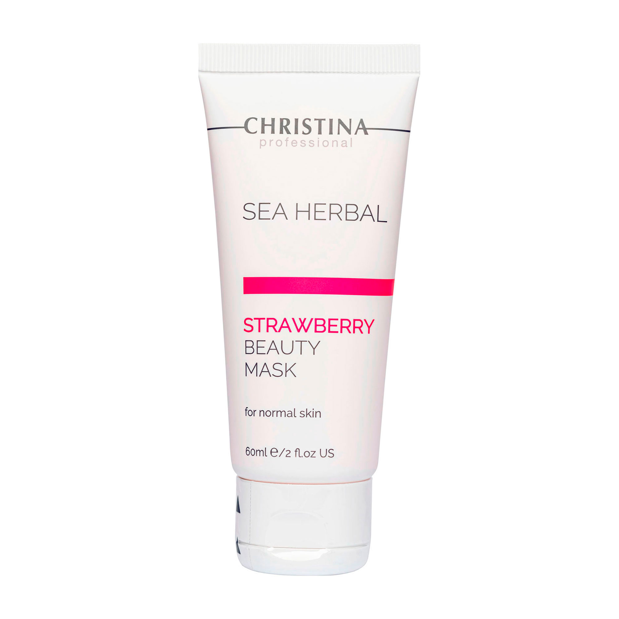 

Уцінка! Полунична маска для обличчя Christina Sea Herbal Beauty Mask Strawberry для нормальної шкіри, 60 мл