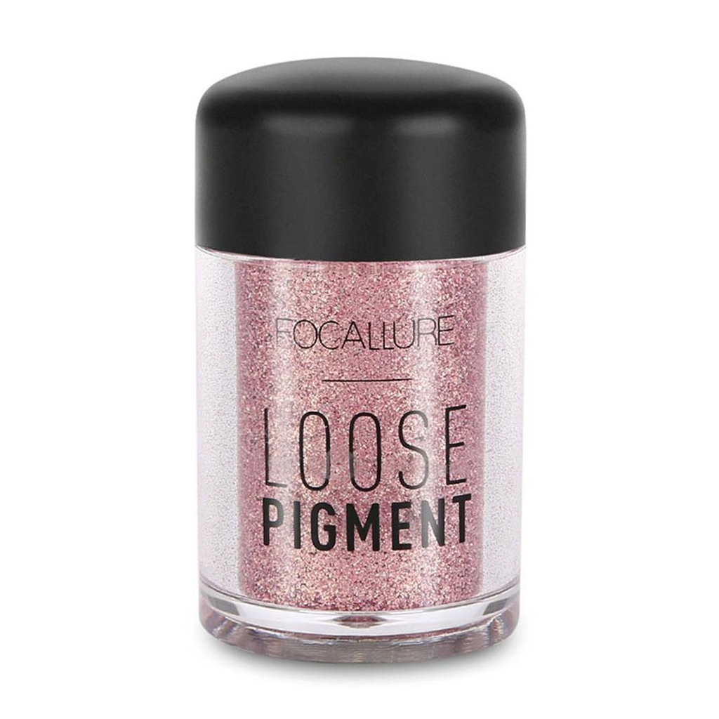 

Уцінка! Пігмент для повік Focallure Loose Pigment Eyeshadow 12 Rose Gold, 4.5 г