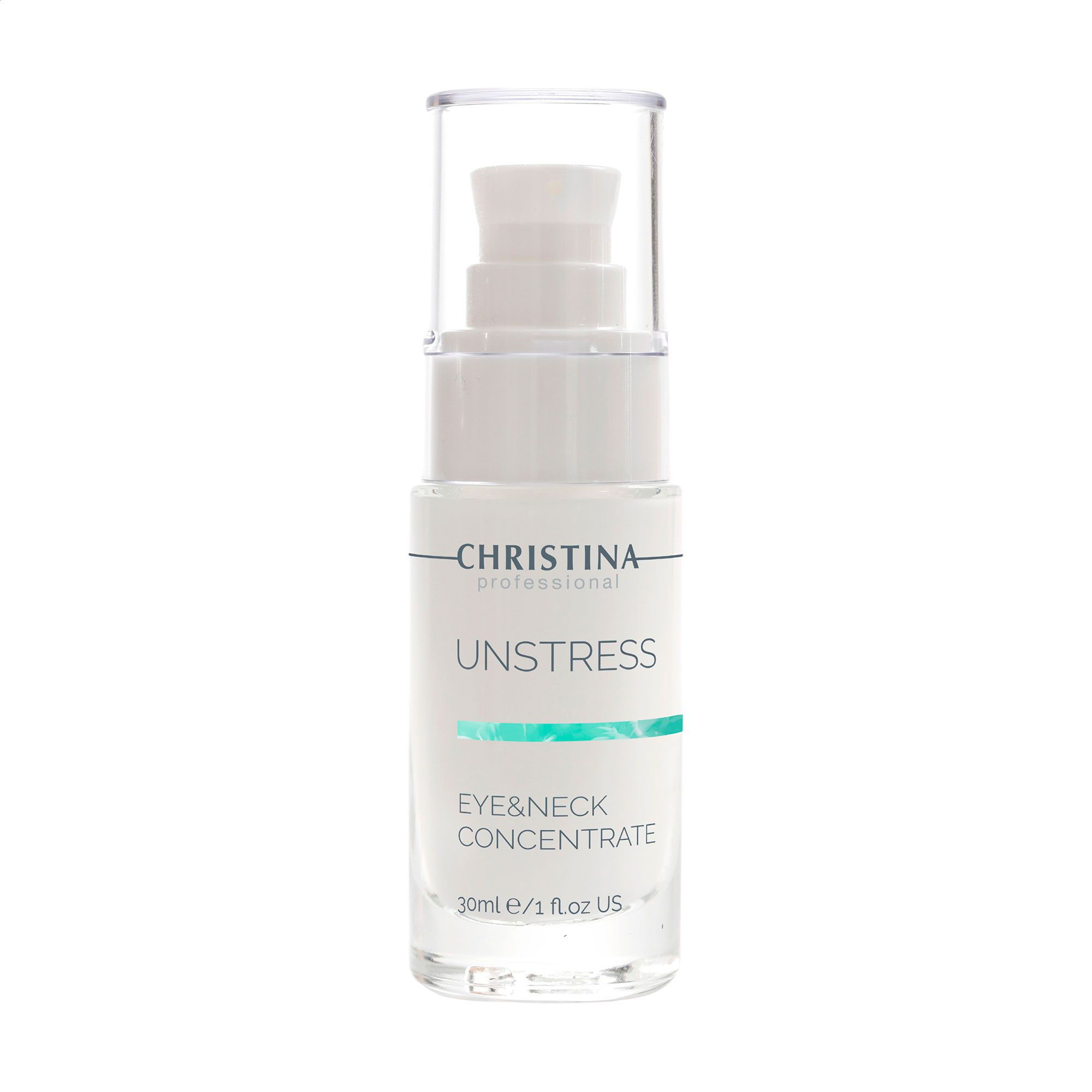 

Уцінка! Концентрат для шкіри навколо очей та шиї Christina Unstress Eye & Neck Concentrate, 30 мл