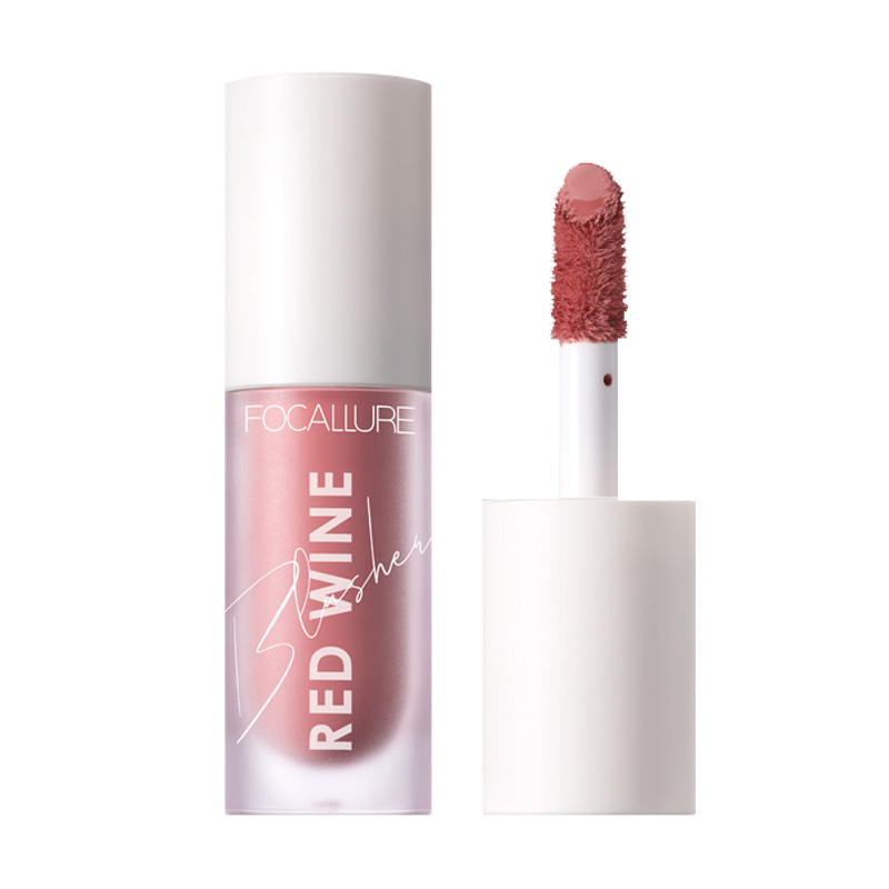 

Рідкі рум'яна для обличчя Focallure Hangover Red Wine Liquid Blusher 01 Tequila, 5 г