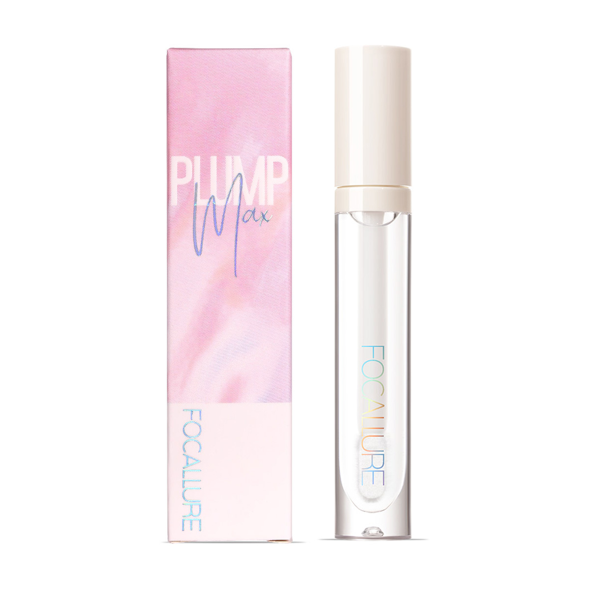 

Блиск для губ з ефектом збільшення Focallure PlumpMax High Shine Lip Gloss 01 Crystal, 2.5 г