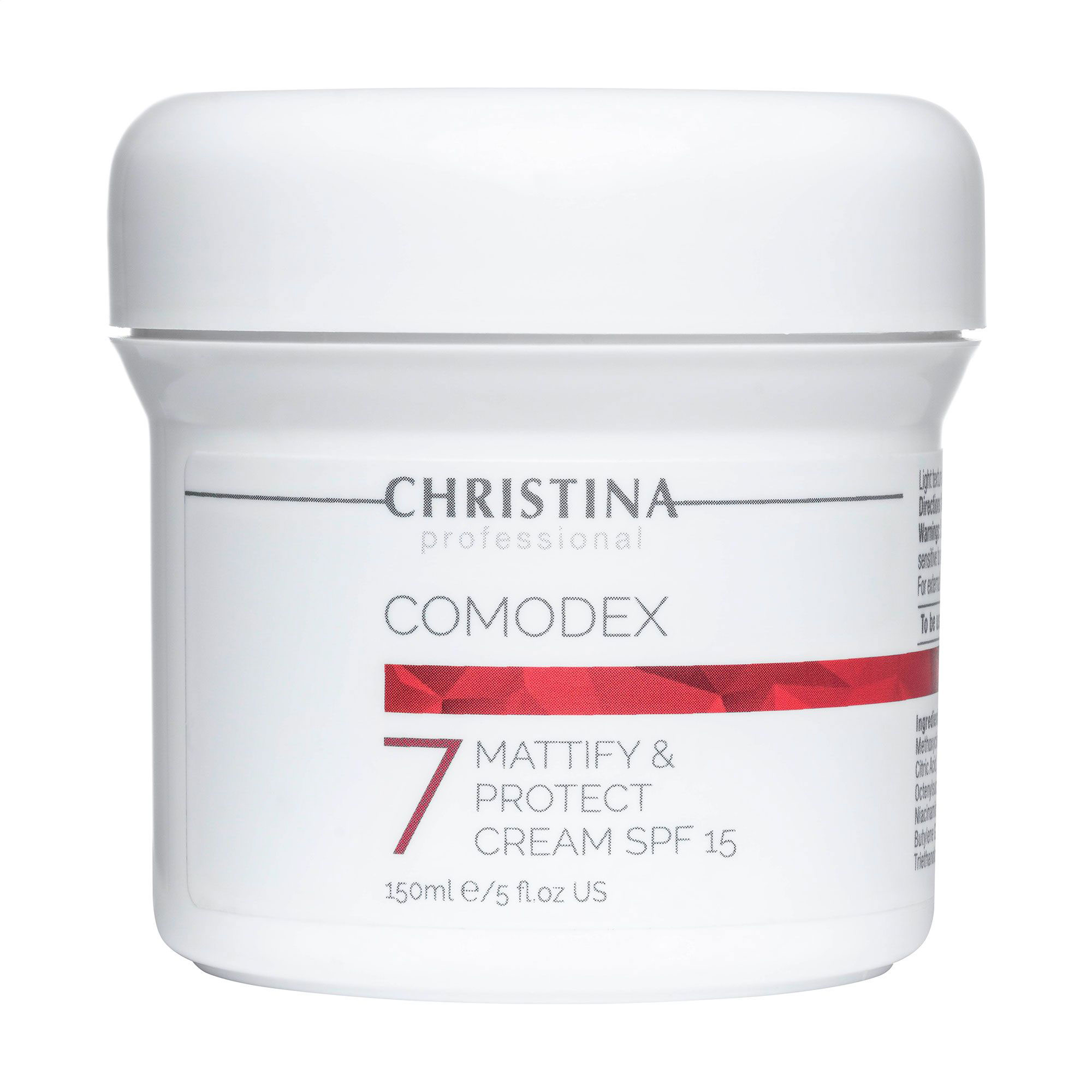 

Уцінка! Матувальний захисний крем для обличчя Christina Comodex-Mattify & Protect Cream SPF 15, 150 мл