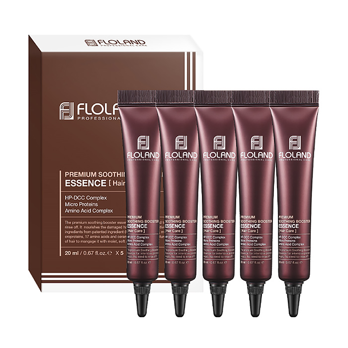 Есенція Floland Premium Soothing Booster Essence для пошкодженого волосся, 5*20 мл