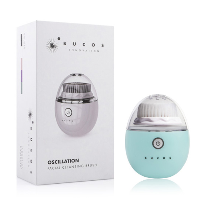 

Очищувальна щітка для обличчя BUCOS Facial Cleansing Brush B1, м'ятна