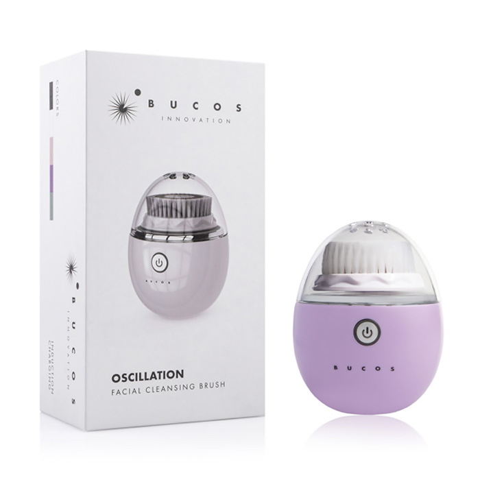 

Очищувальна щітка для обличчя BUCOS Facial Cleansing Brush B1, лавандова