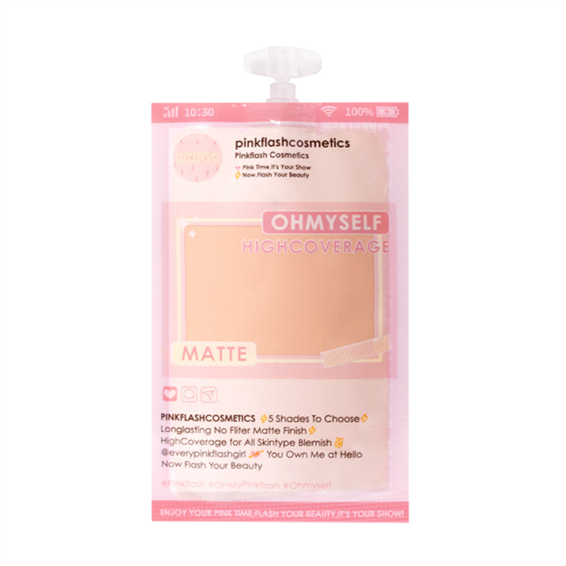 

Тональна основа для обличчя Pinkflash Lasting Matte Mini Foundation 01, 5 мл (мініатюра)