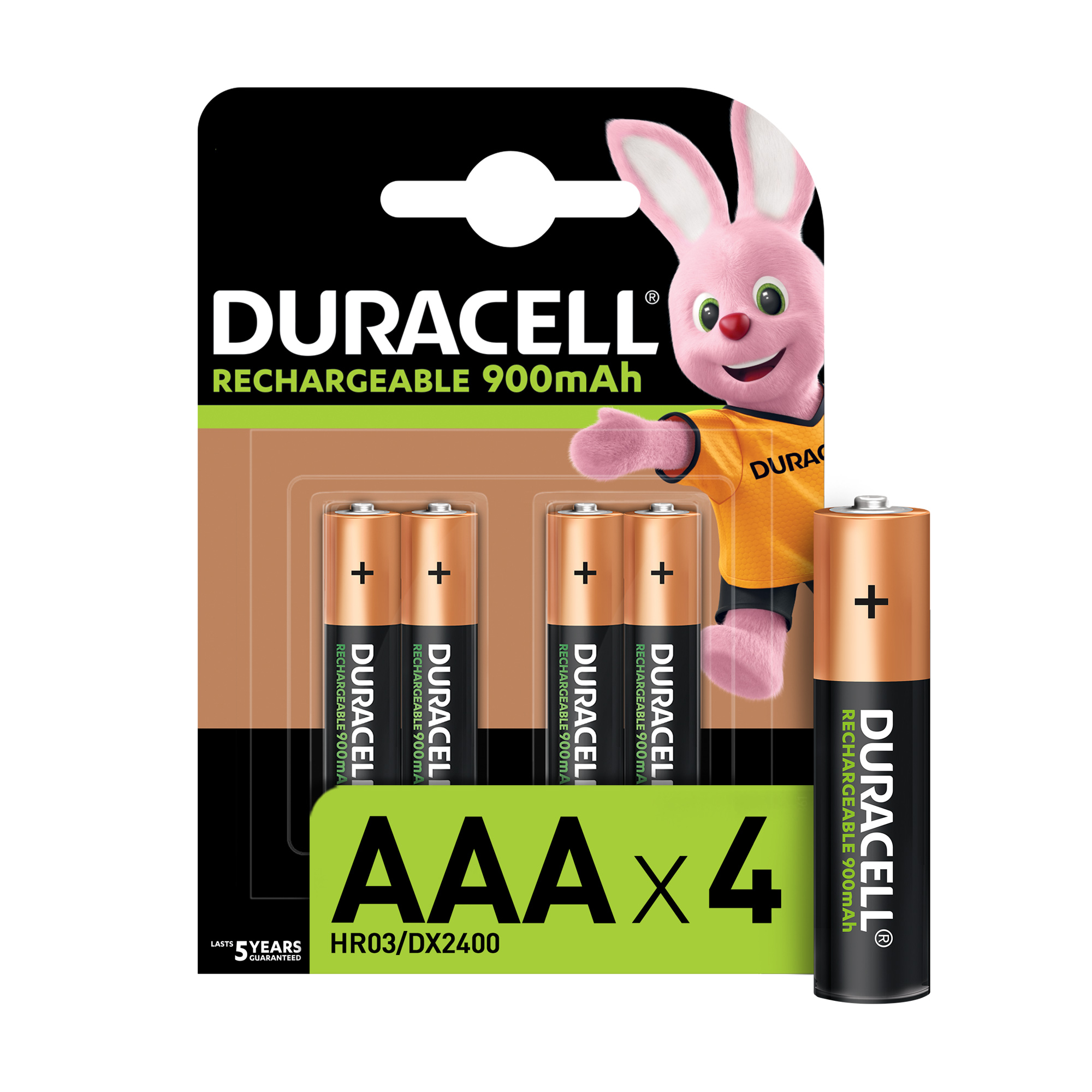 

Акумулятори Duracell Recharge Turbo AAA 900 mAh, 4 шт