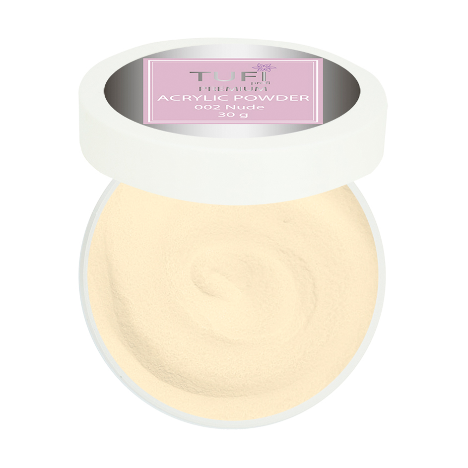 

Уцінка! Акрилова пудра для нігтів Tufi Profi Premium 002 Nude, 30 г