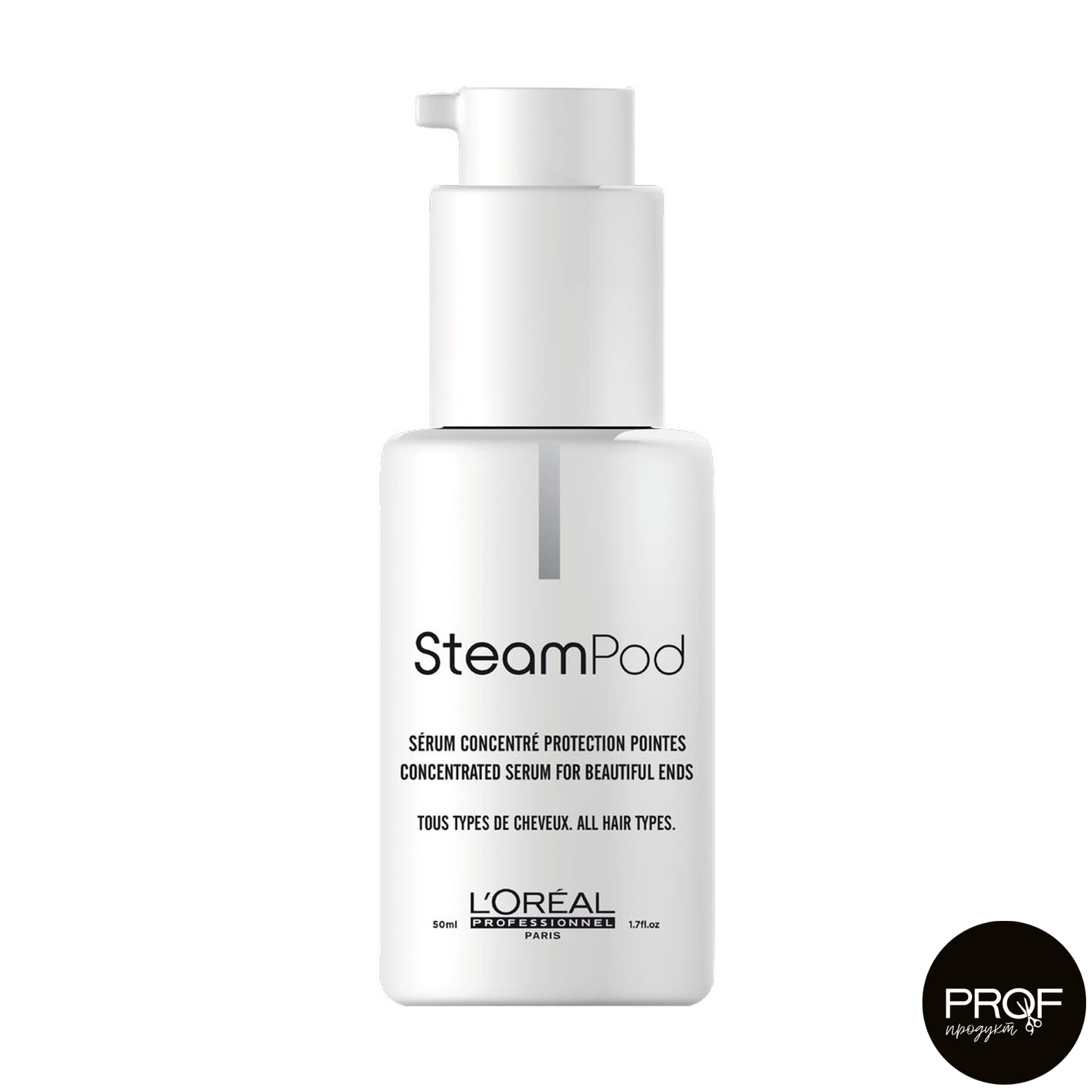 

Уцінка! Термозахисна сироватка для пошкодженого волосся L'Oreal Professionnel Steampod Protecting Concentrate Beautifying Ends, 50 мл