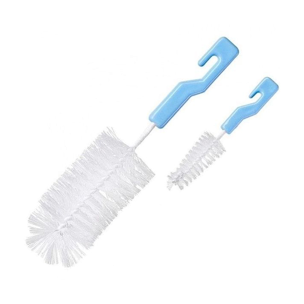 

Щітка для миття пляшечок і сосок Курносики блакитна, 2 шт