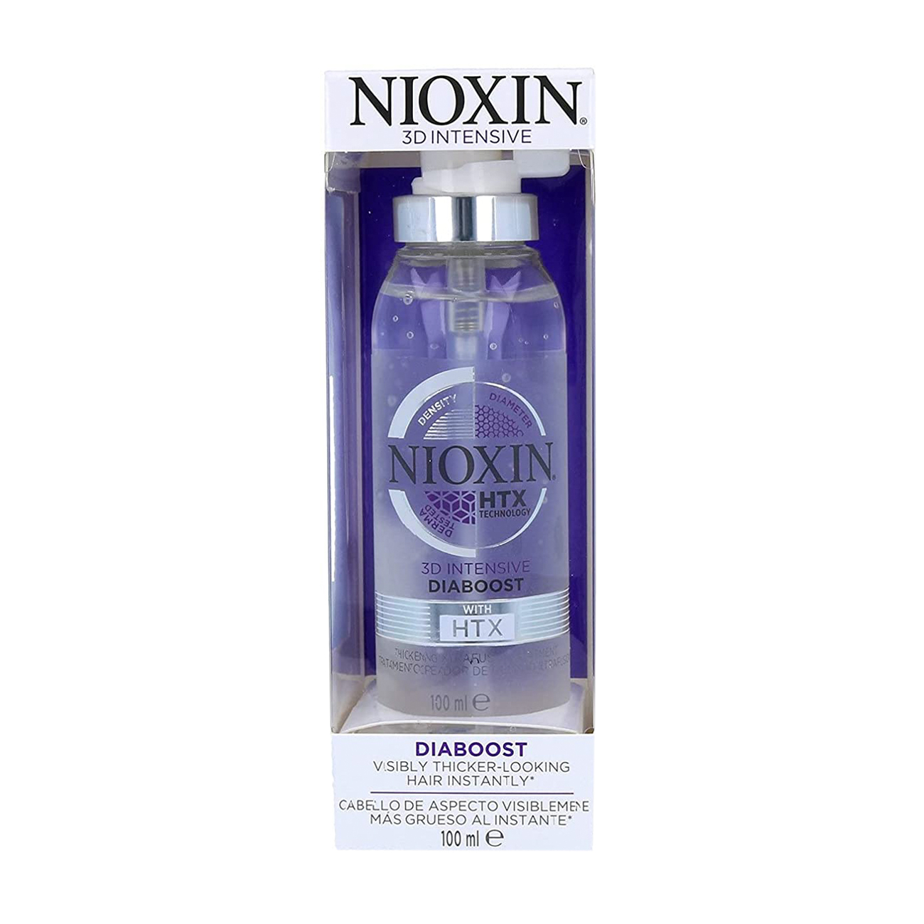 

Сироватка для волосся Nioxin 3D Intensive Diaboost Миттєве збільшення об`єму, 100 мл