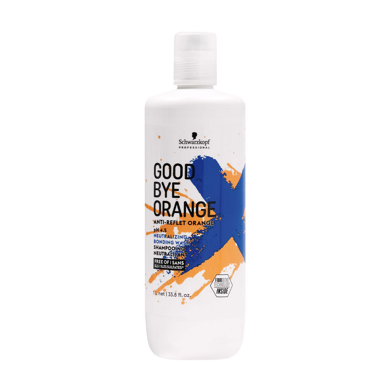 

Безсульфатний шампунь з антипомаранчовим ефектом Schwarzkopf Professional Goodbye Orange Shampoo, 1 л
