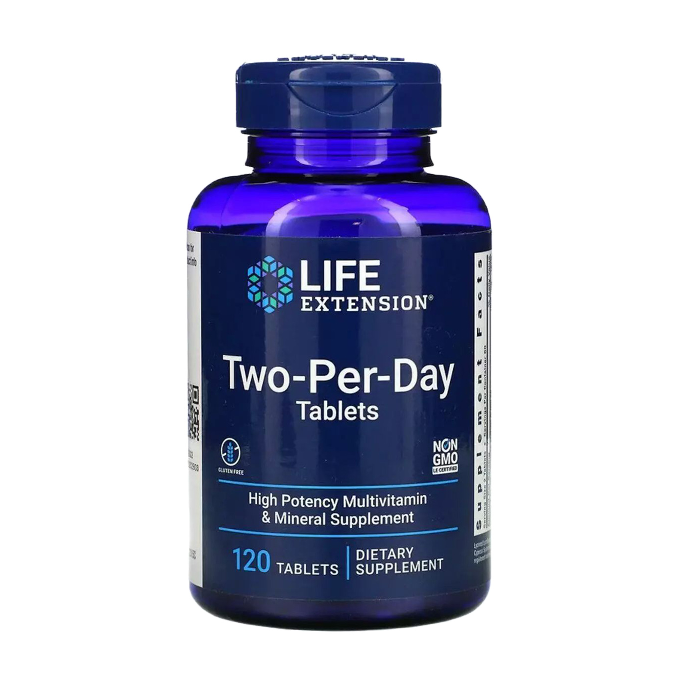 

Мультивітаміни Life Extension Two-Per-Day Tablets Двічі на день, 120 таблеток
