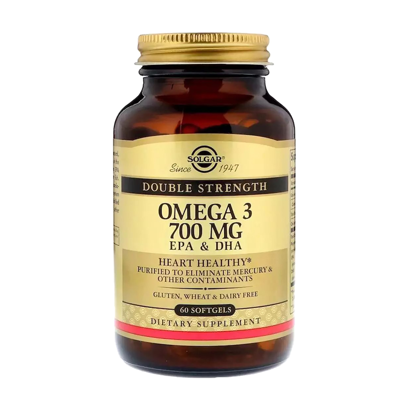 

Омега-3 Solgar Omega-3 EPA & DHA 700 мг, 60 капсул