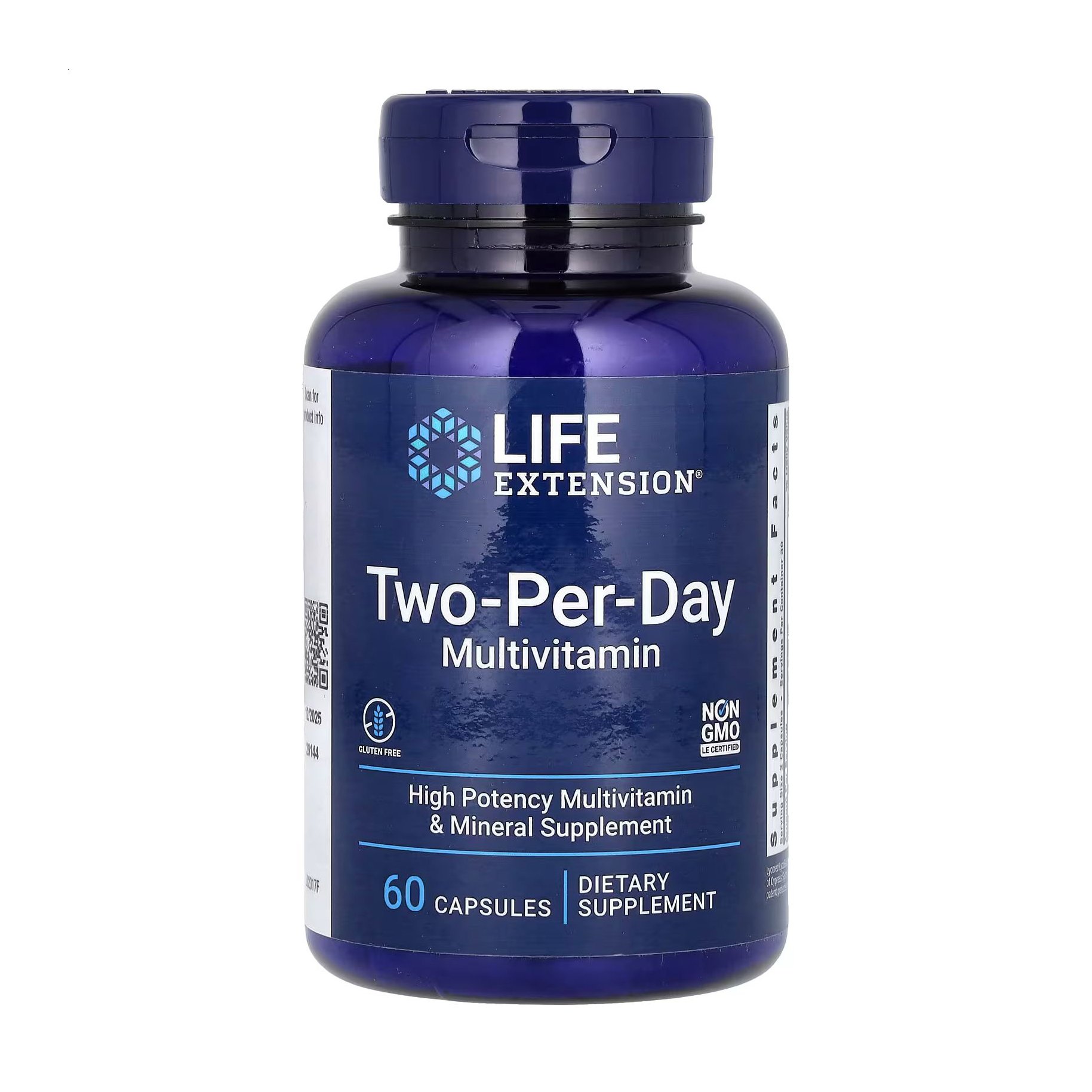 

Мультивітаміни Life Extension Two-Per-Day Tablets Двічі на день, 60 капсул