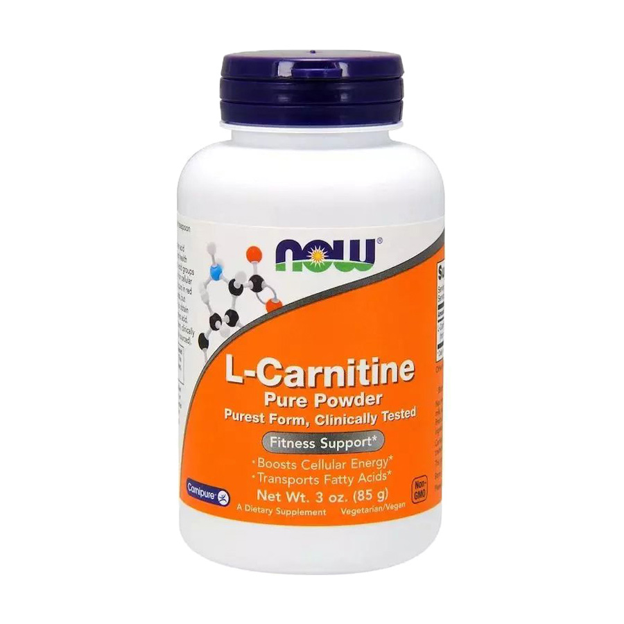 

L-Карнітин NOW foods L-Carnitine в порошку, 85 г