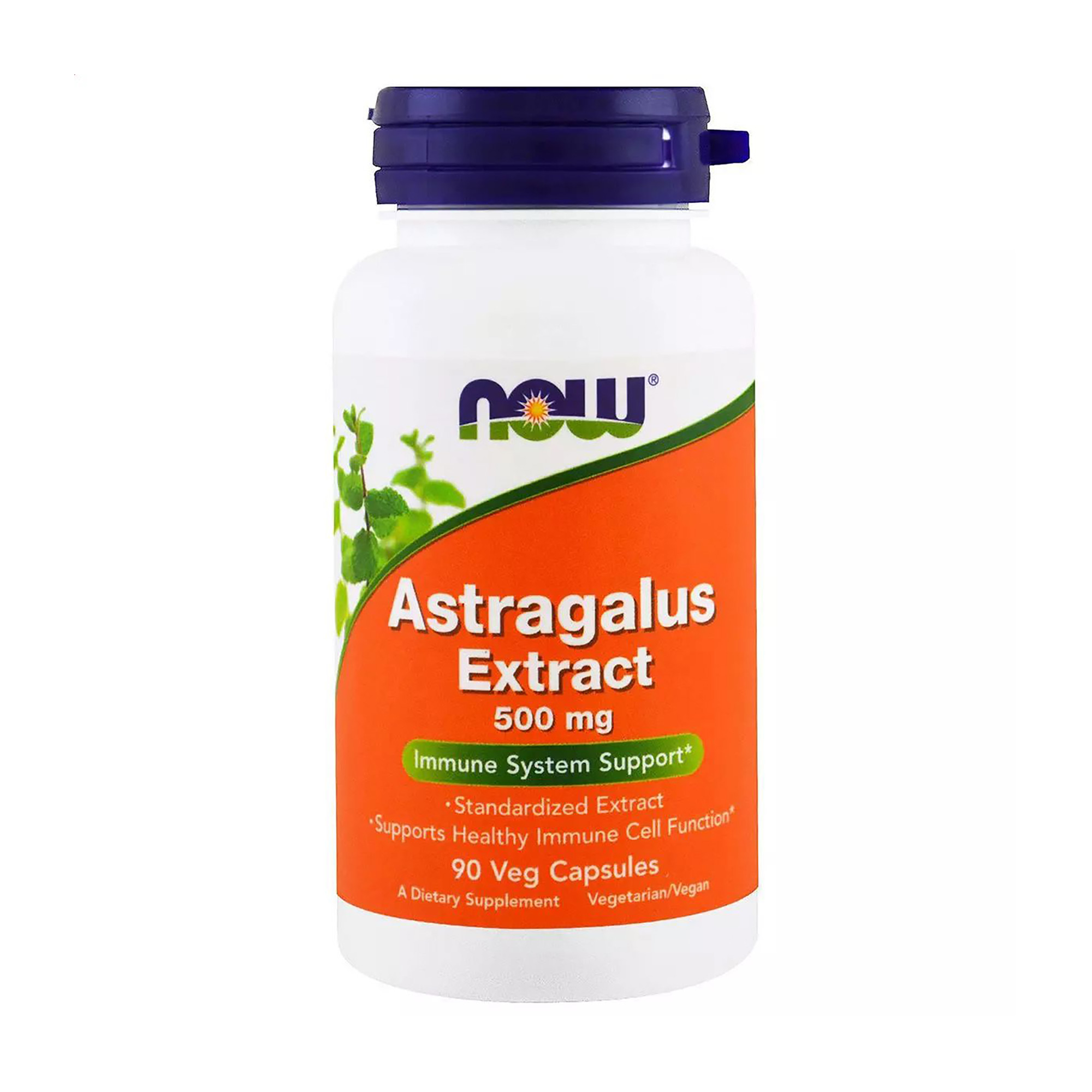 

Астрагал 70% NOW Foods Astragalus Extract 500 мг, 90 капсул