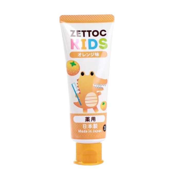 Дитяча зубна паста Zettoc Kids зі смаком апельсину, 60 г