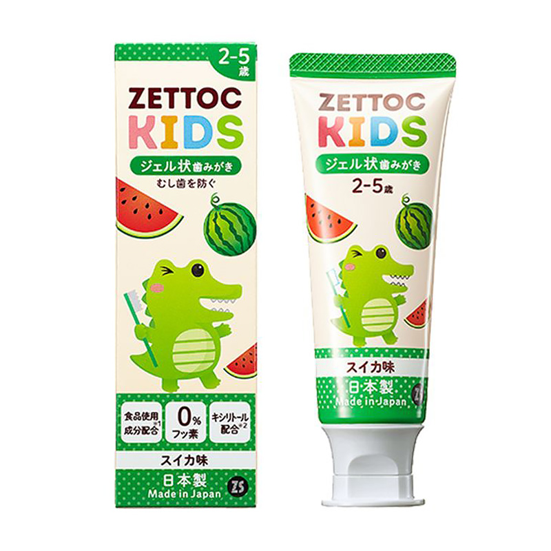 

Уцінка! Дитяча зубна паста Zettoc Nippon Toothpaste Kids Кавун, 70 г