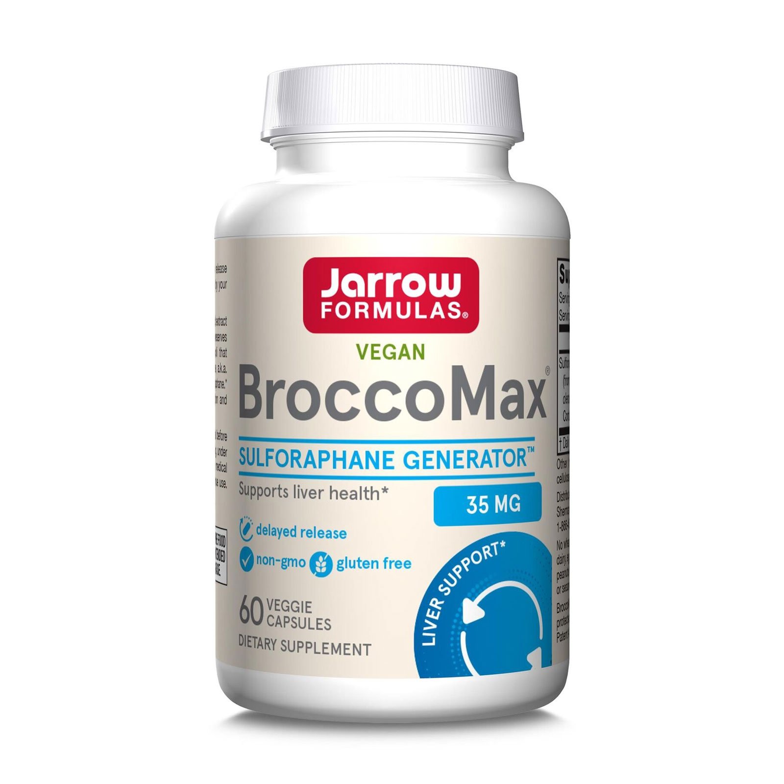 

Уцінка! Мірозиназа екстракт броколі Jarrow Formulas Myrosinase Activated SGS BroccoMax, 60 капсул
