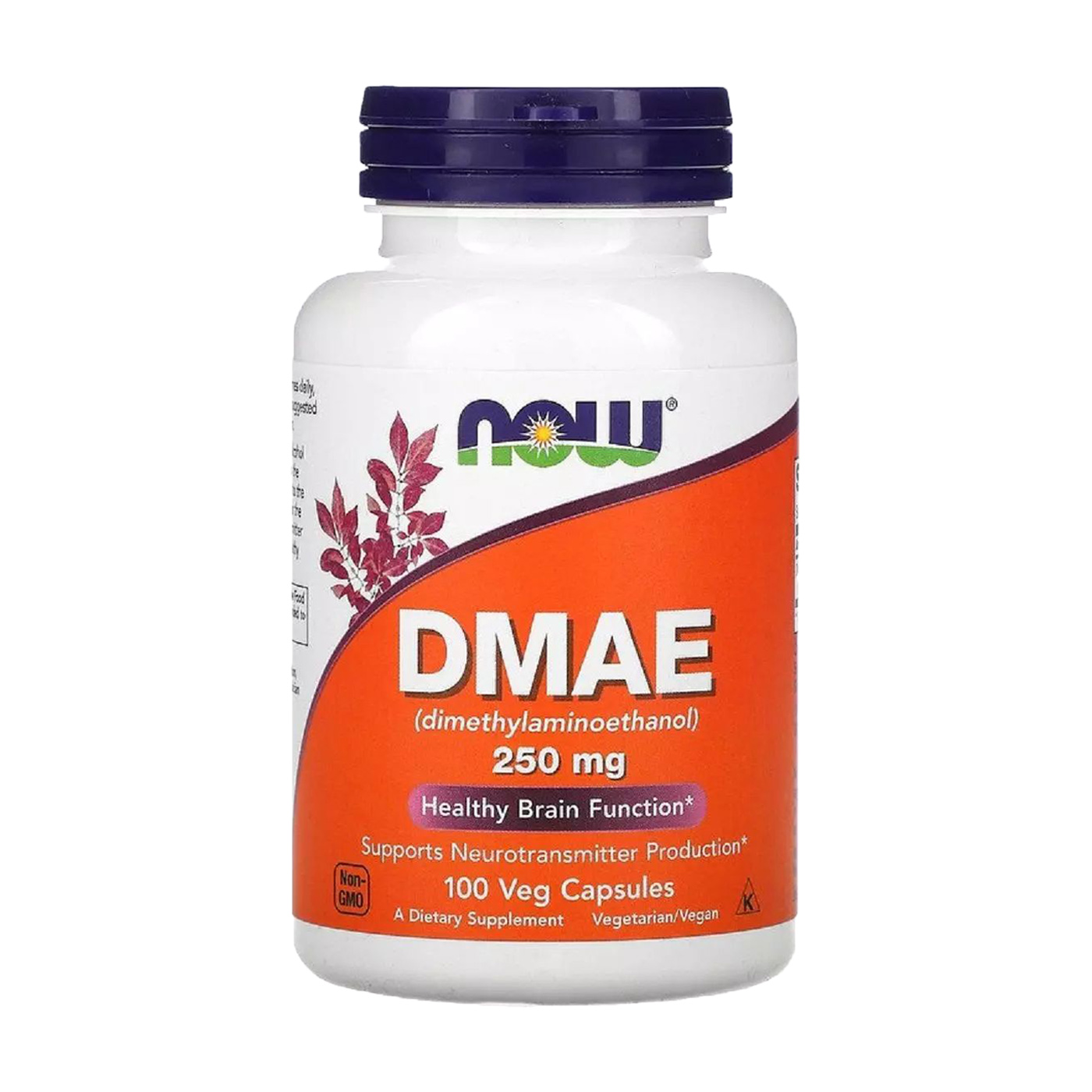 

Диметиламіноетанол NOW Foods DMAE 250 мг, 100 капсул