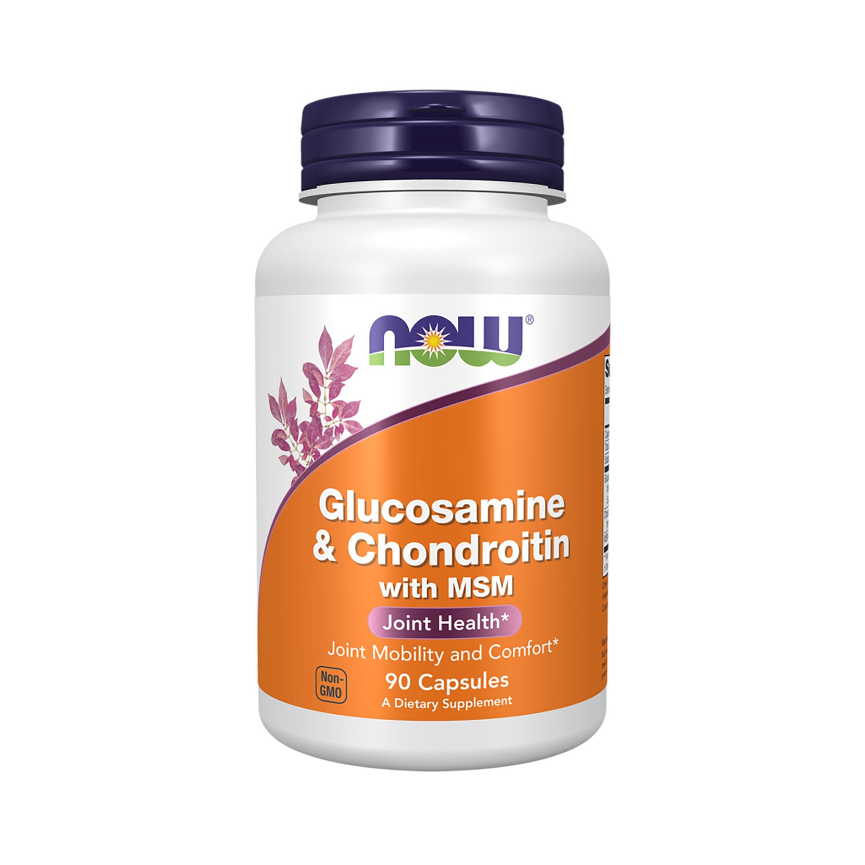 

Глюкозамін та хондроїтин із МСМ NOW foods Glucosamine & Chondroitin with MSM, 90 капсул