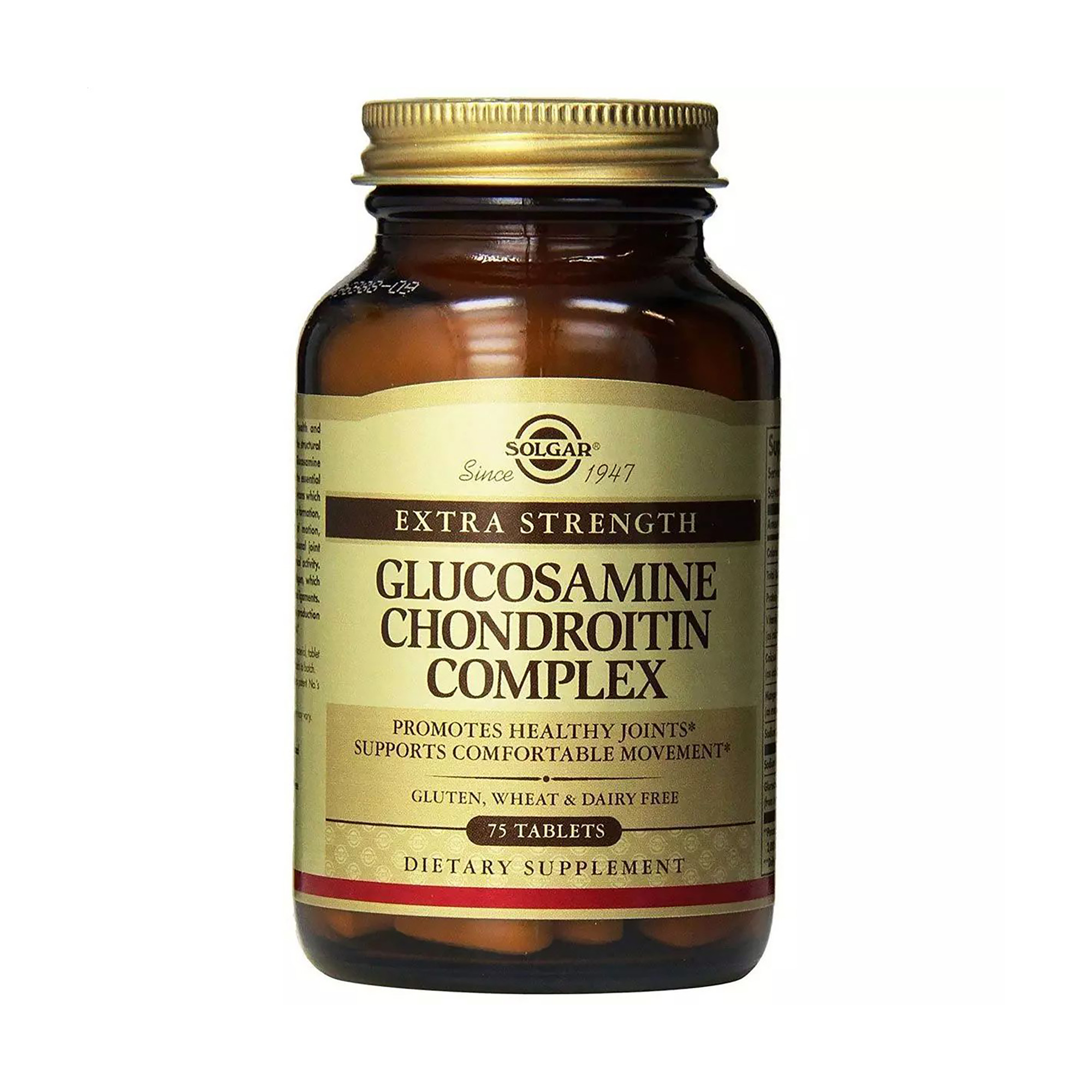 

Комплекс глюкозаміну та хондроїтину Solgar Extra Strength Glucosamine Chondroitin Complex, 75 таблеток