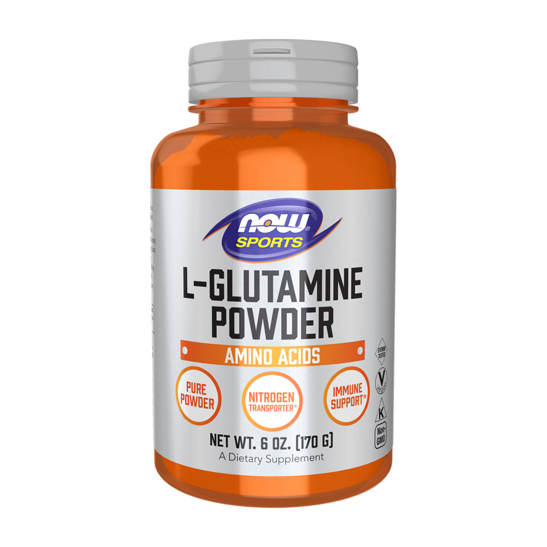 

L-Глютамін NOW foods L-Glutamine Powder в порошку, 170 г