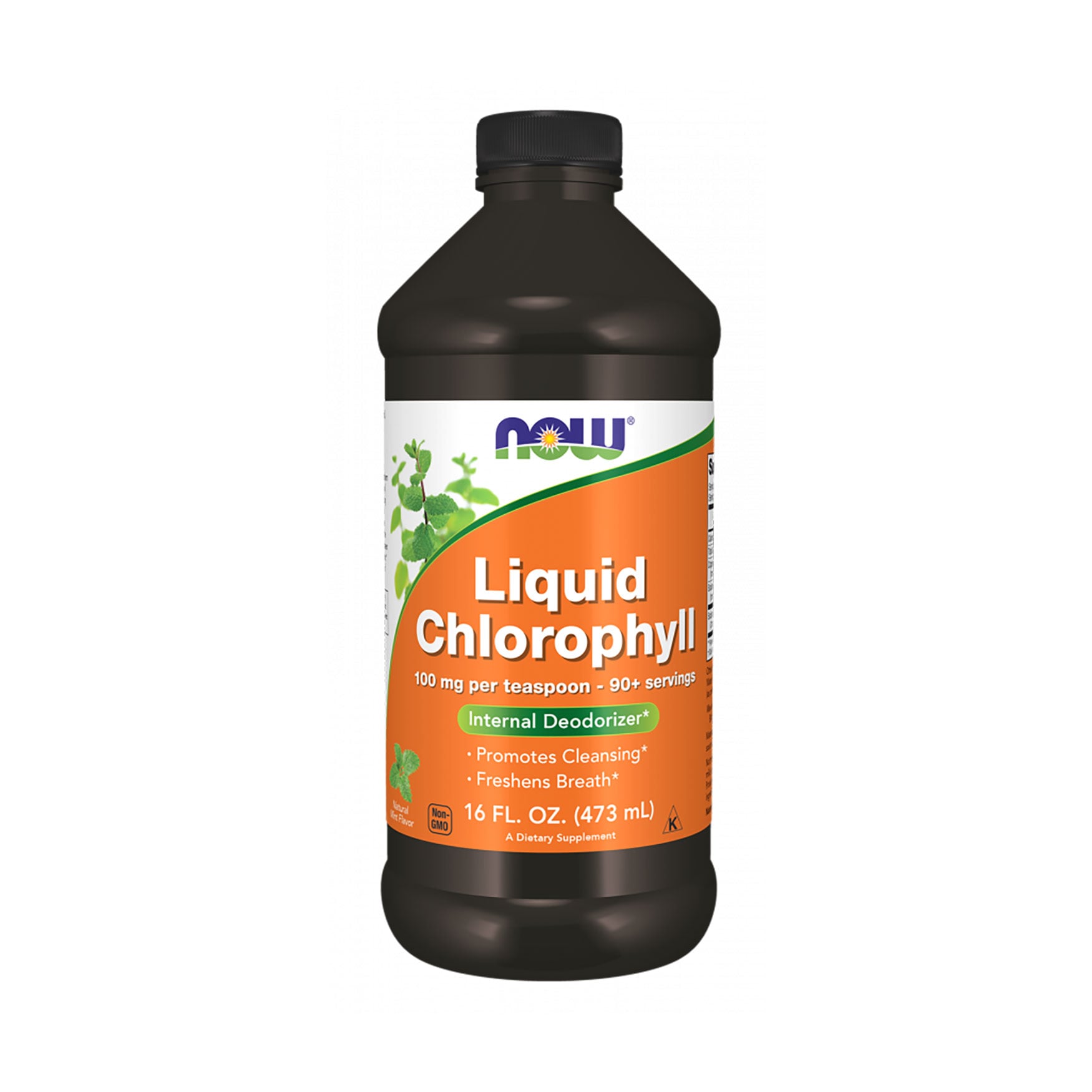 

Рідкий хлорофіл NOW Foods Liquid Chlorophyll з м'ятним смаком, 473 мл