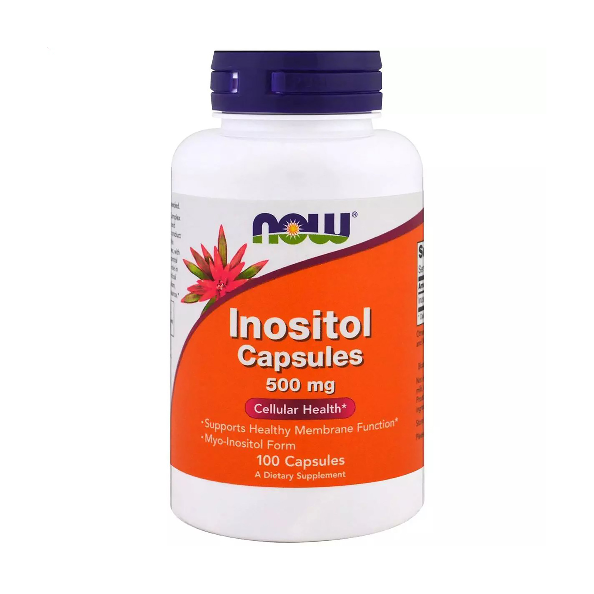

Інозитол NOW foods Inositol 500 мг, 100 капсул